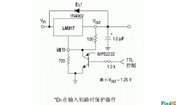 电压稳压器lm317应用电路 电压稳压器lm317应用电路